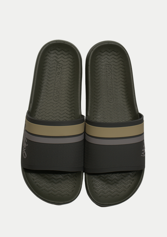 Mossimo Kenjie Kombu Green Men's Slides