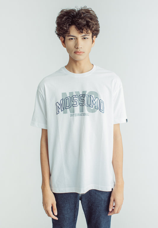 Mossimo Erickson White Urban Fit Tee