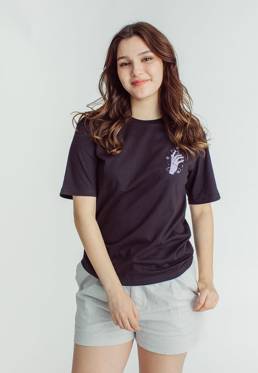 Mossimo Izzy Black Modern Fit Tee