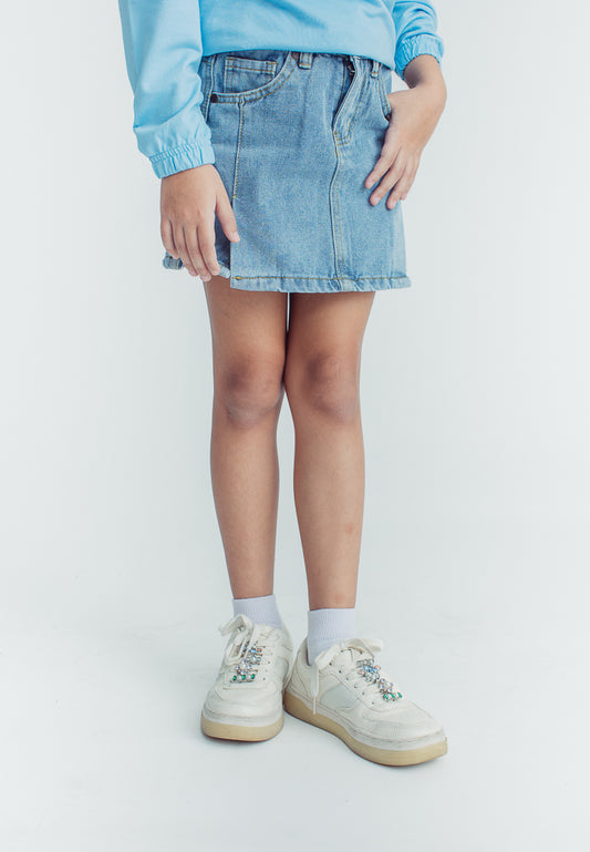 Mossimo Kids Clarisse Light Blue Denim Skirt
