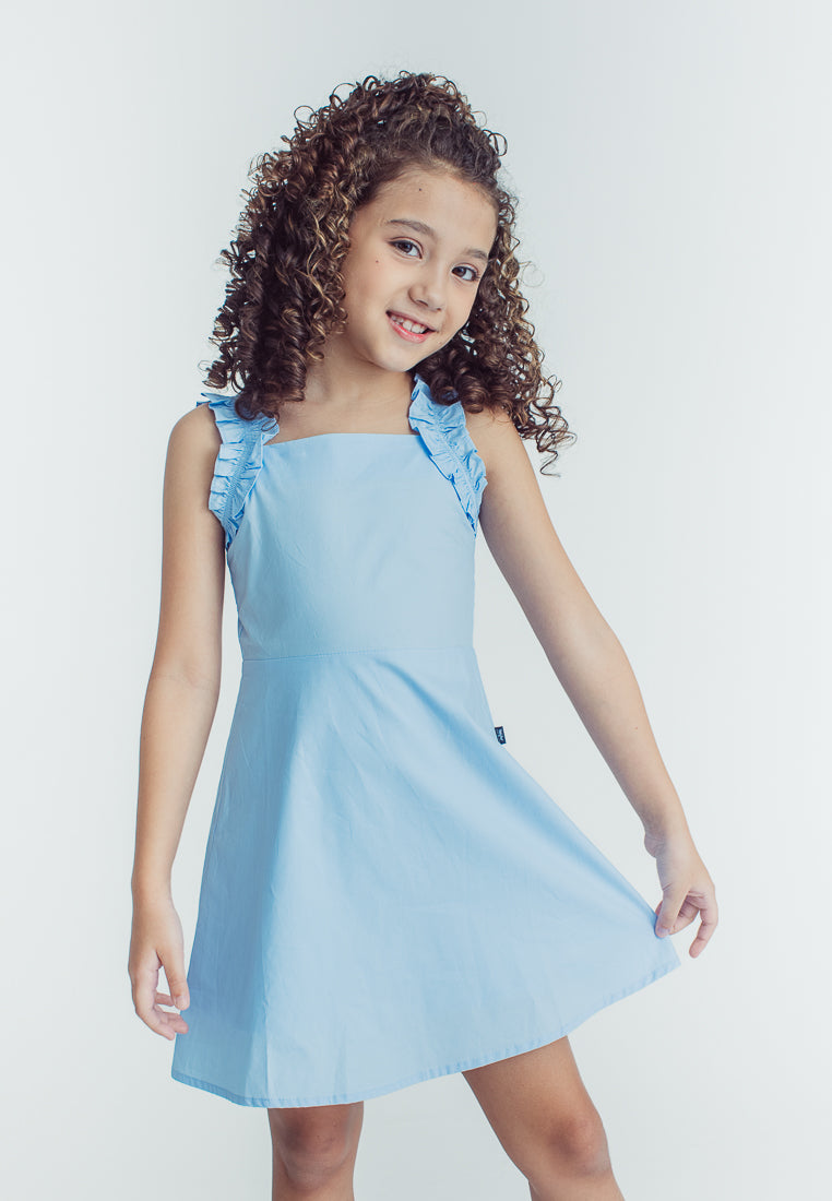 Mossimo Kids Syrelle Skyway Ruffle Trim Dress