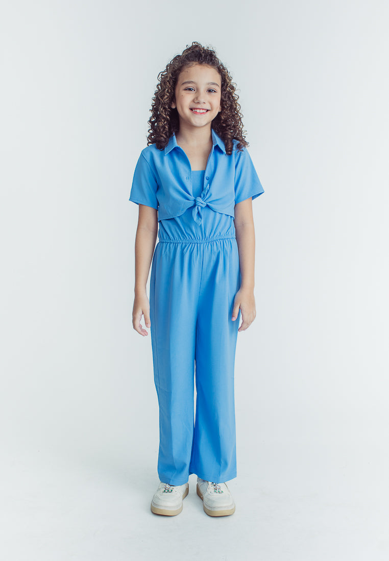 Mossimo Kids Jhea Skyway Cami Jumpsuit and Button Front Shirt