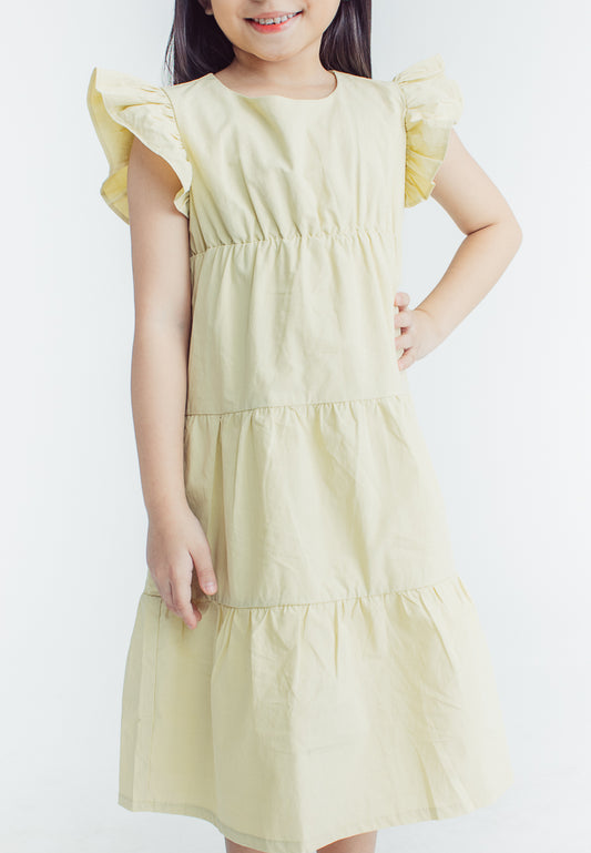 Mossimo Kids Graciel Mimosa Ruffle Trim Hem Dress