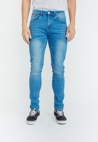Mossimo Logan Medium Blue Skinny Mid Rise Jeans