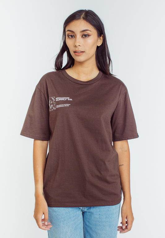 Mossimo Cara Choco Brown Modern Fit Tee