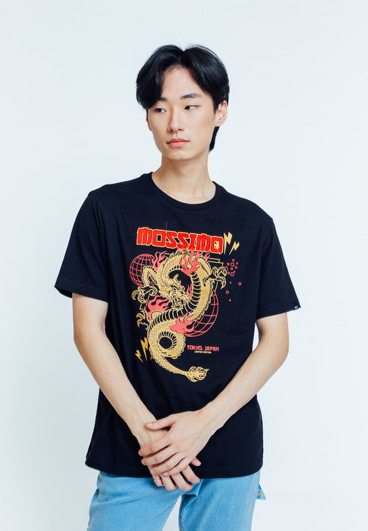 Mossimo Eldrich Black Modern Fit Tee