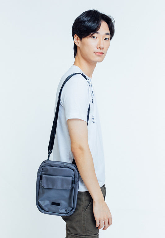 Mossimo Brent Gray Sling Bag