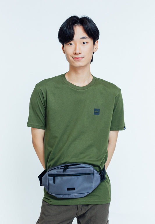 Mossimo Nicolo Gray Belt Bag