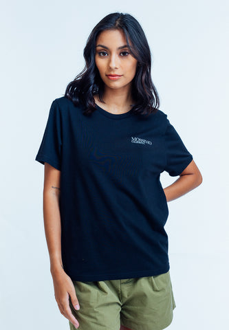 Mossimo Claudine Black Classic Fit Tee