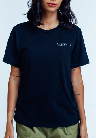 Mossimo Claudine Black Classic Fit Tee