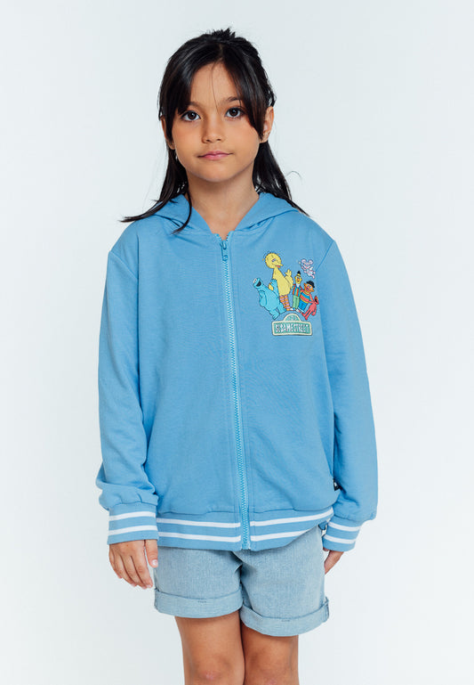 Mossimo Kids Blue Sesame Street Hoodie Jacket with Zipper