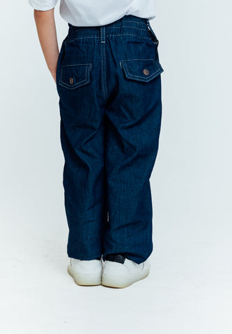 Mossimo Kids Randelle Blue Jogger with Flap Pocket
