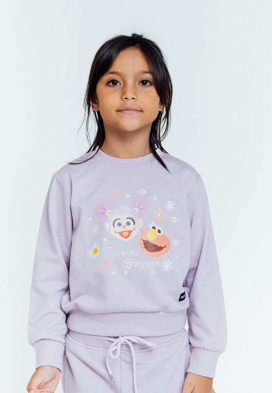 Mossimo Kids Lilac Purple Sesame Street Pullover and Jogger Set