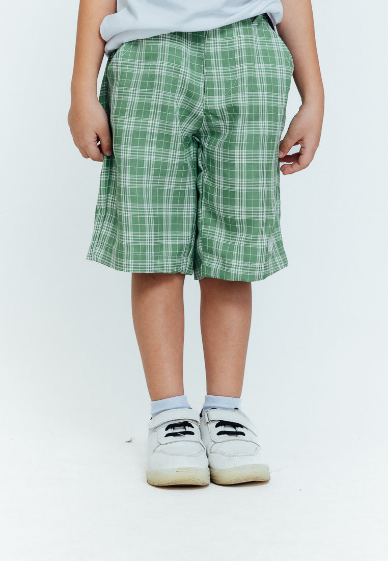 Mossimo Kids Ron Aspen Green Four Pocket Stripes Shorts