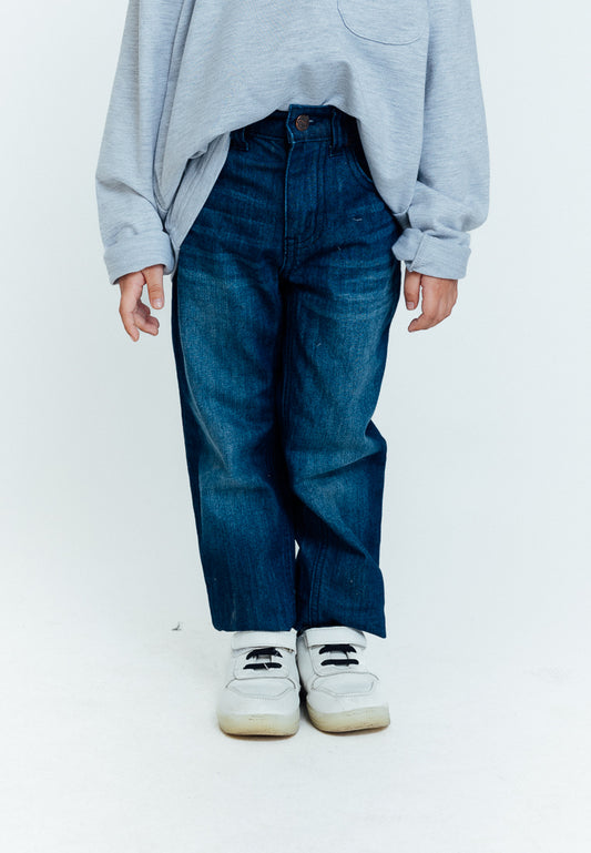 Mossimo Kids Jaypee Dark Blue Straight Relaxed Jeans