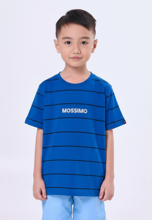 Mossimo Kids Kaiden Dazz Blue Basic Regular Tshirt