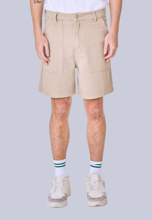 Mossimo Axelson Khaki Baggy Fit Cargo Shorts