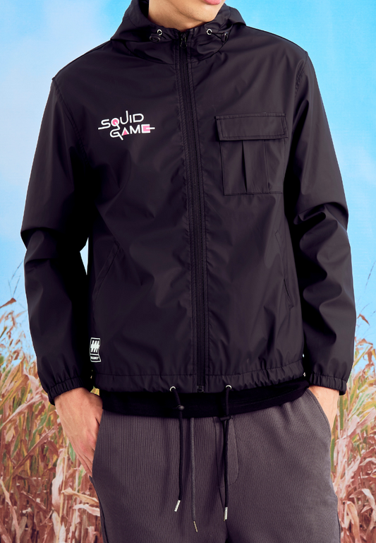 Mossimo Black Squid Game Unisex Windrunner Premium Jacket