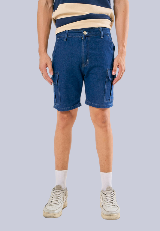 Mossimo Brannon Medium Blue Cargo Shorts