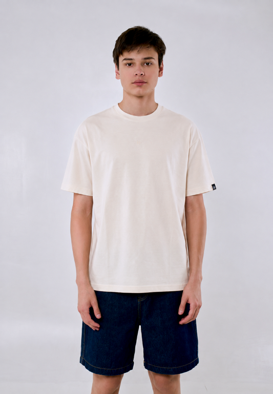 Mossimo Thomas Cream Urban Fit Tee