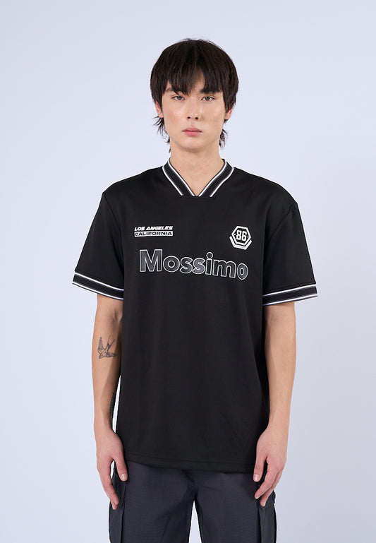 Mossimo Brevin Black V-Neck Modern Fit Tee