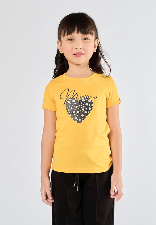 Mossimo Kids Aiza Yellow Basic Tshirt