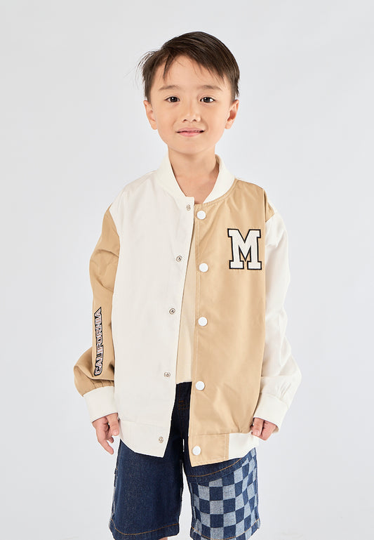 Mossimo Kids Gideon White Bomber Jacket