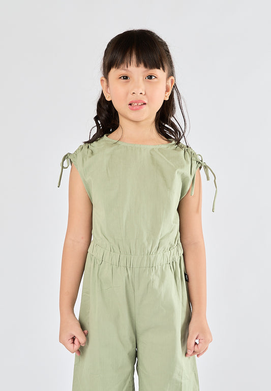 Mossimo Kids Zae Light Green Jumpsuit