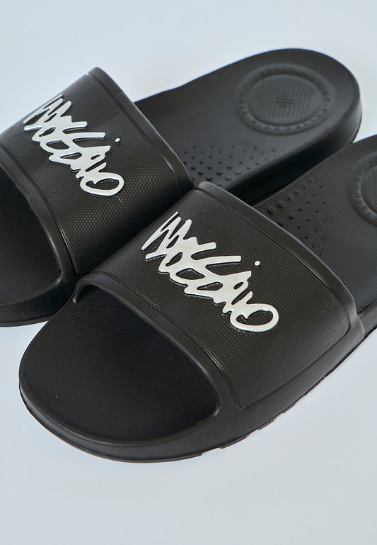 Mossimo Cooper Black Mens Slides