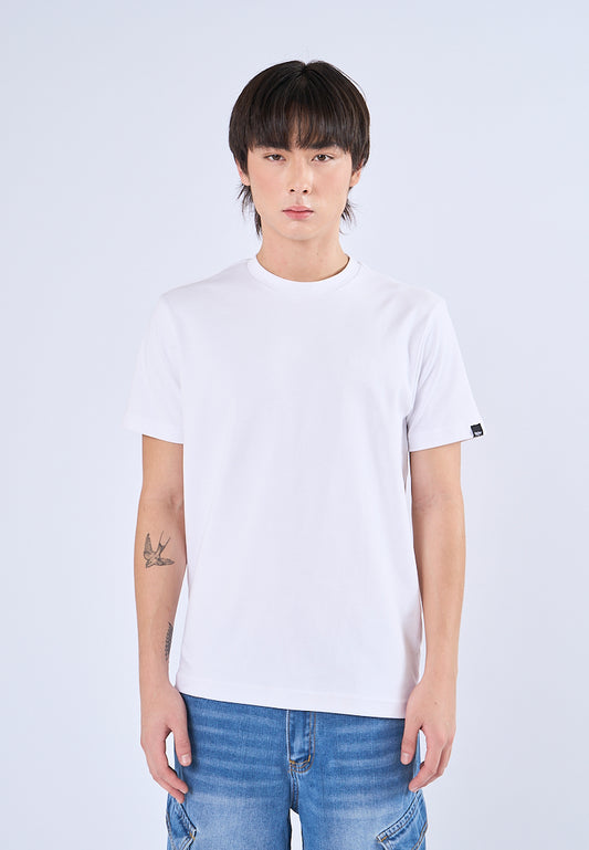 Mossimo Carter White Muscle Fit Tee