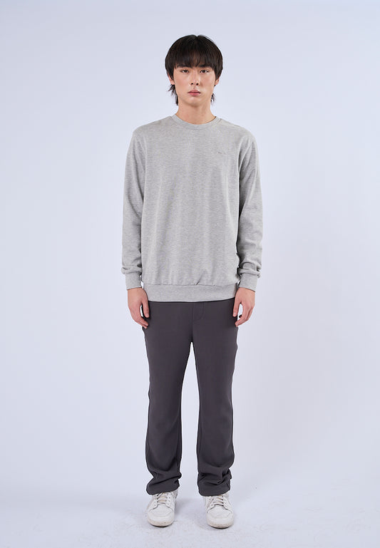 Mossimo Xenon Gray Textured Straight Pants
