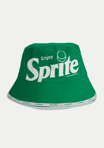 Mossimo White Fern Green Sprite Reversible Bucket Hat