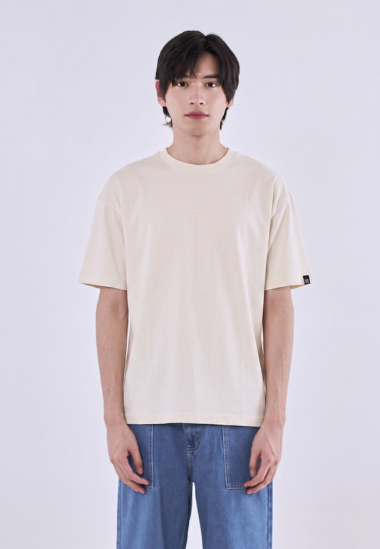 Mossimo Thomas Cream Urban Fit Tee