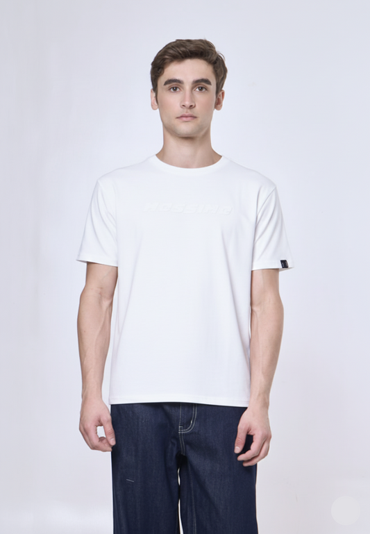 Mossimo Diego White Unisex Fit Tee