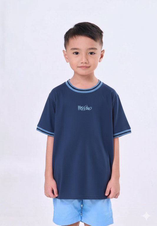 Mossimo Kids Drexan Soda Blue Basic Regular Tshirt