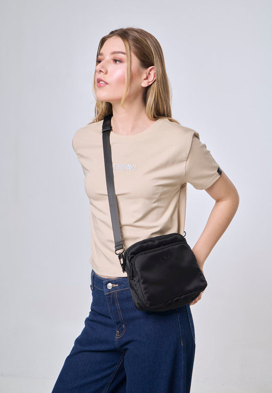 Mossimo Christine Black Shoulder Bag