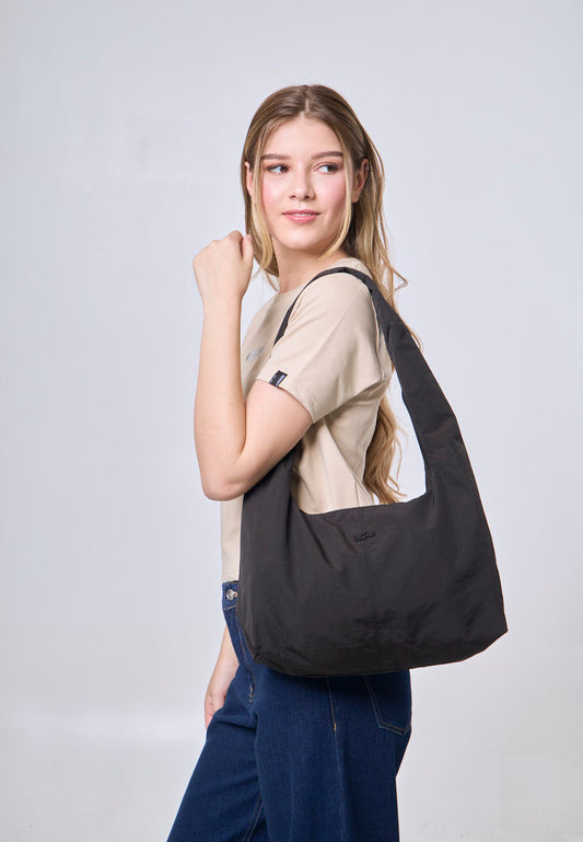 Mossimo Frances Black Big Hobo Shoulder Bag