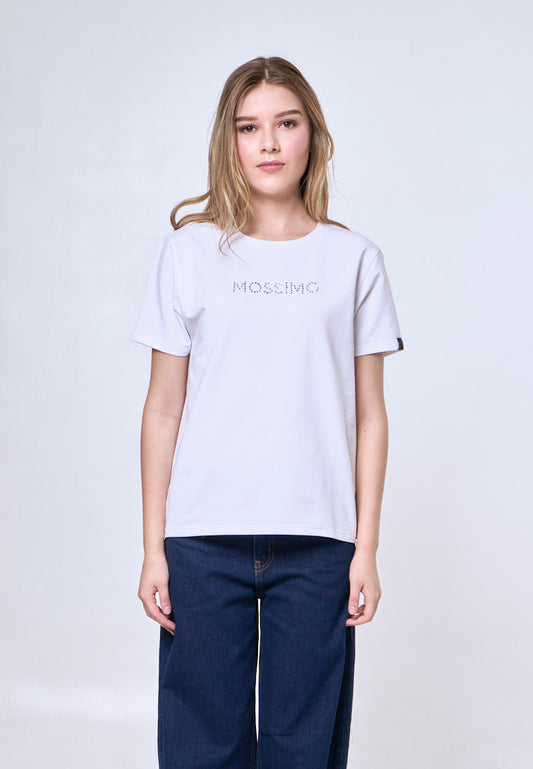Mossimo Madeline White Classic Fit Tee