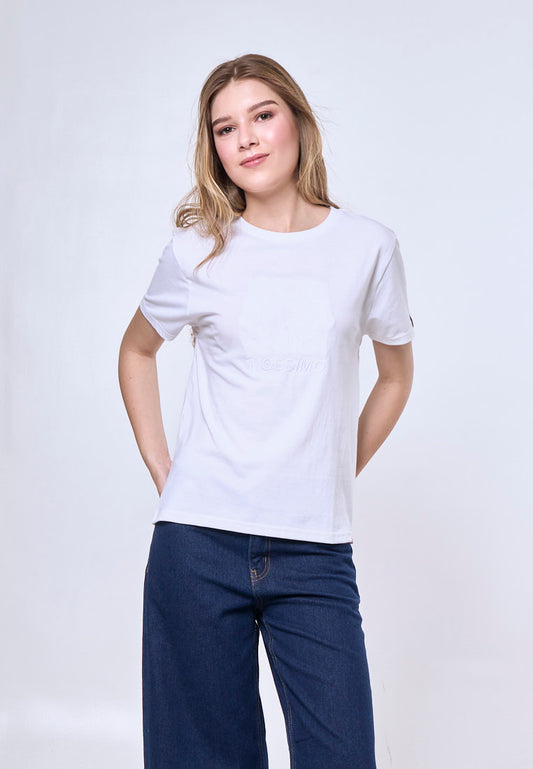 Mossimo Eugenia White Classic Fit Tee