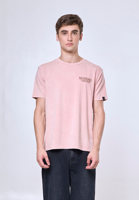 Mossimo Jack Pink Unisex Fit Tee