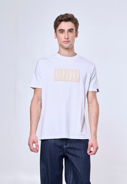 Mossimo Juan White Classic Fit Tee