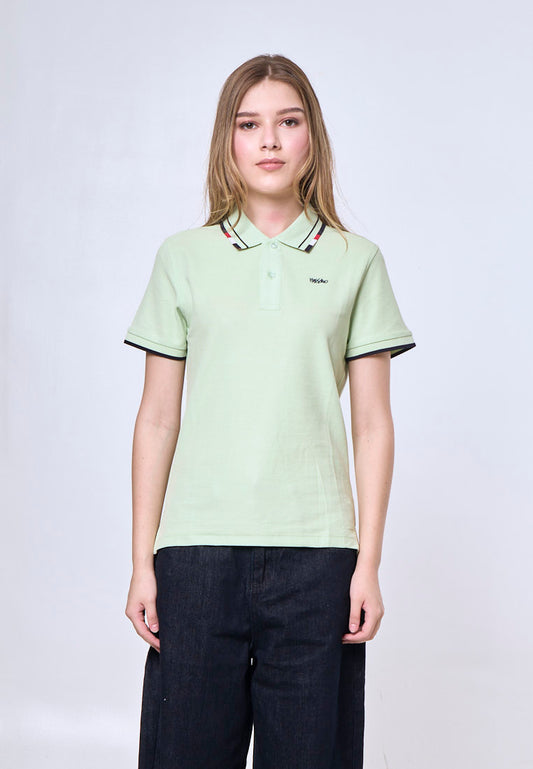 Mossimo Lioris Light Green Polo Tee