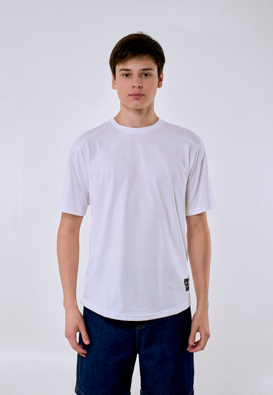 Mossimo Elio White Classic Fit Tee