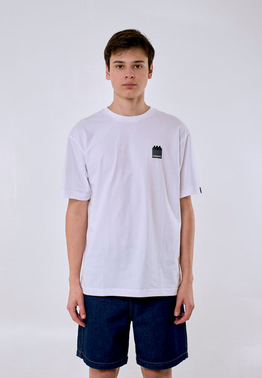 Mossimo Antonio White Comfort Fit Tee