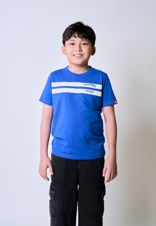 Mossimo Kids Dazz Blue Regular Tshirt For Boys