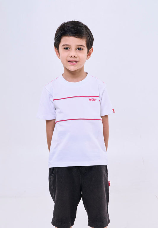 Mossimo Kids Russell White Basic Graphic Tshirt
