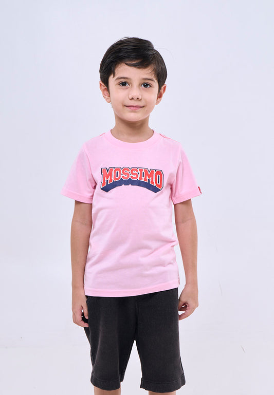 Mossimo Kids Martin Pink Basic Graphic Tshirt