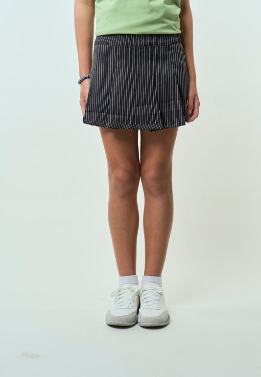 Mossimo Kids Black Pinstripe Bermuda Skort - For Girls