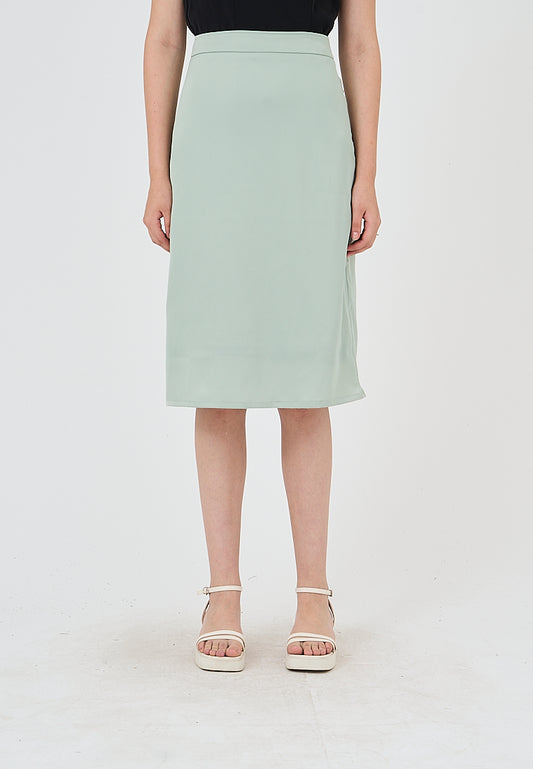 Mossimo Zel Light Green Pencil Skirt