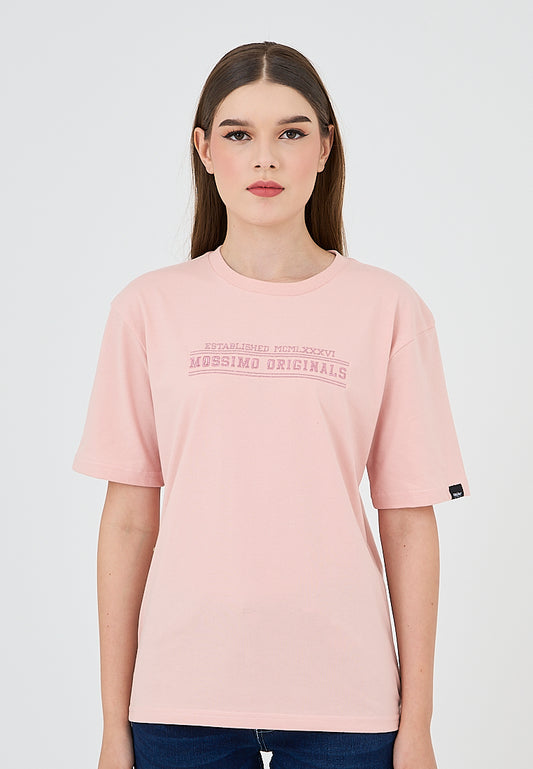 Mossimo Karen Light Pink Modern Fit Tee